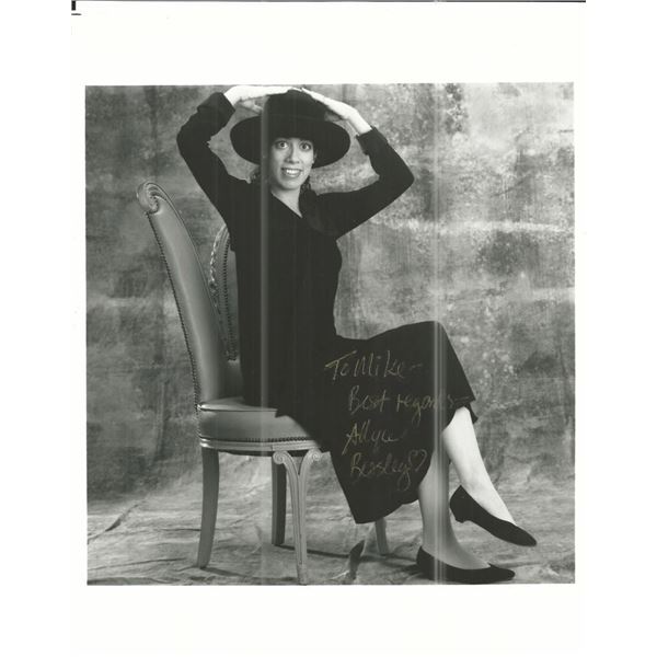 Moonlighting Allyce Beasley Signed Photo