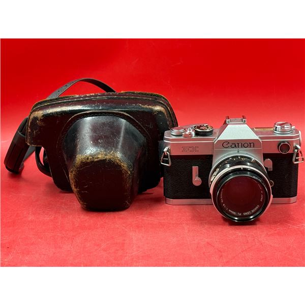 VTG Canon FX Camera w/ Case