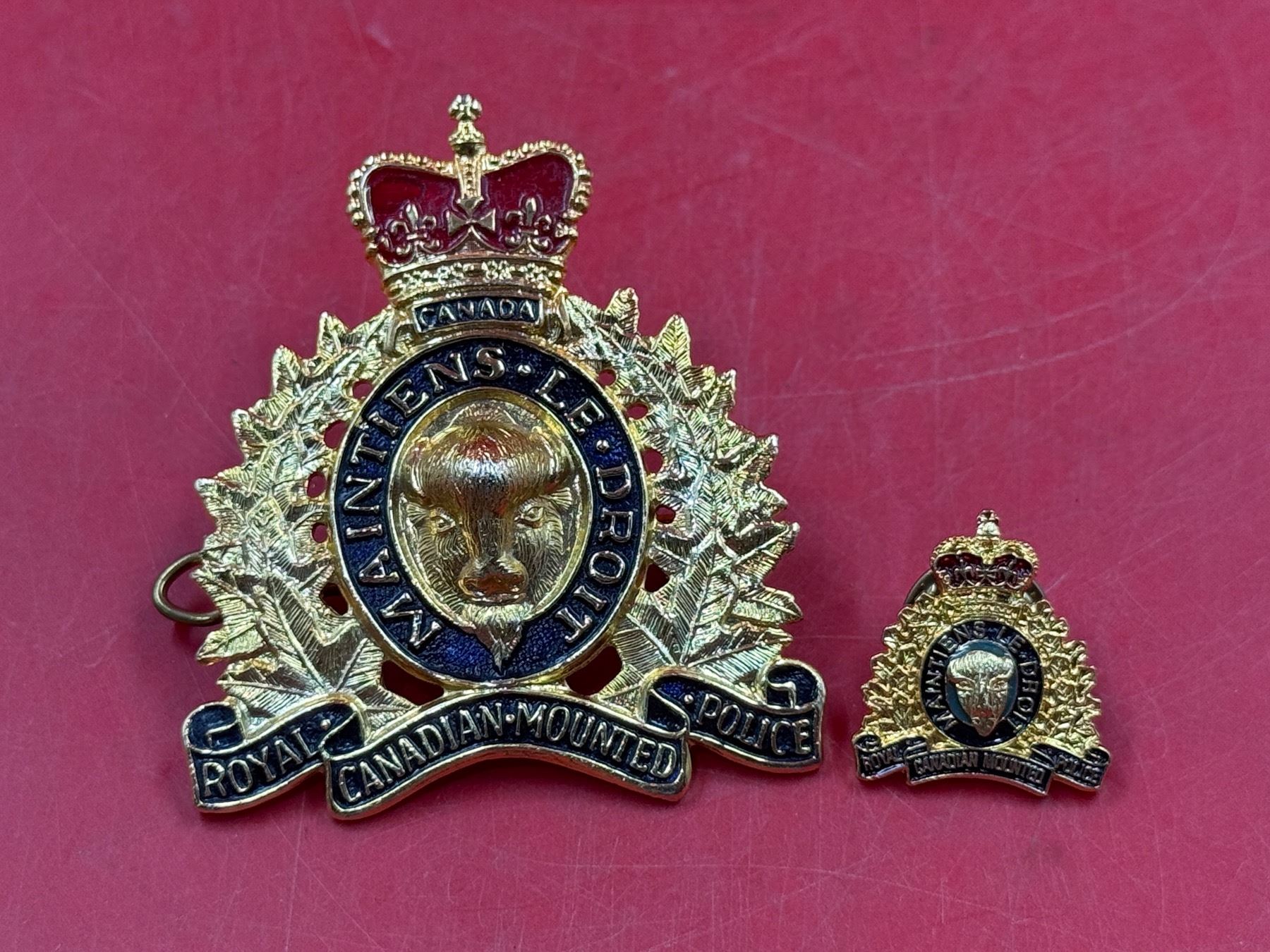RCMP Badge & Pin