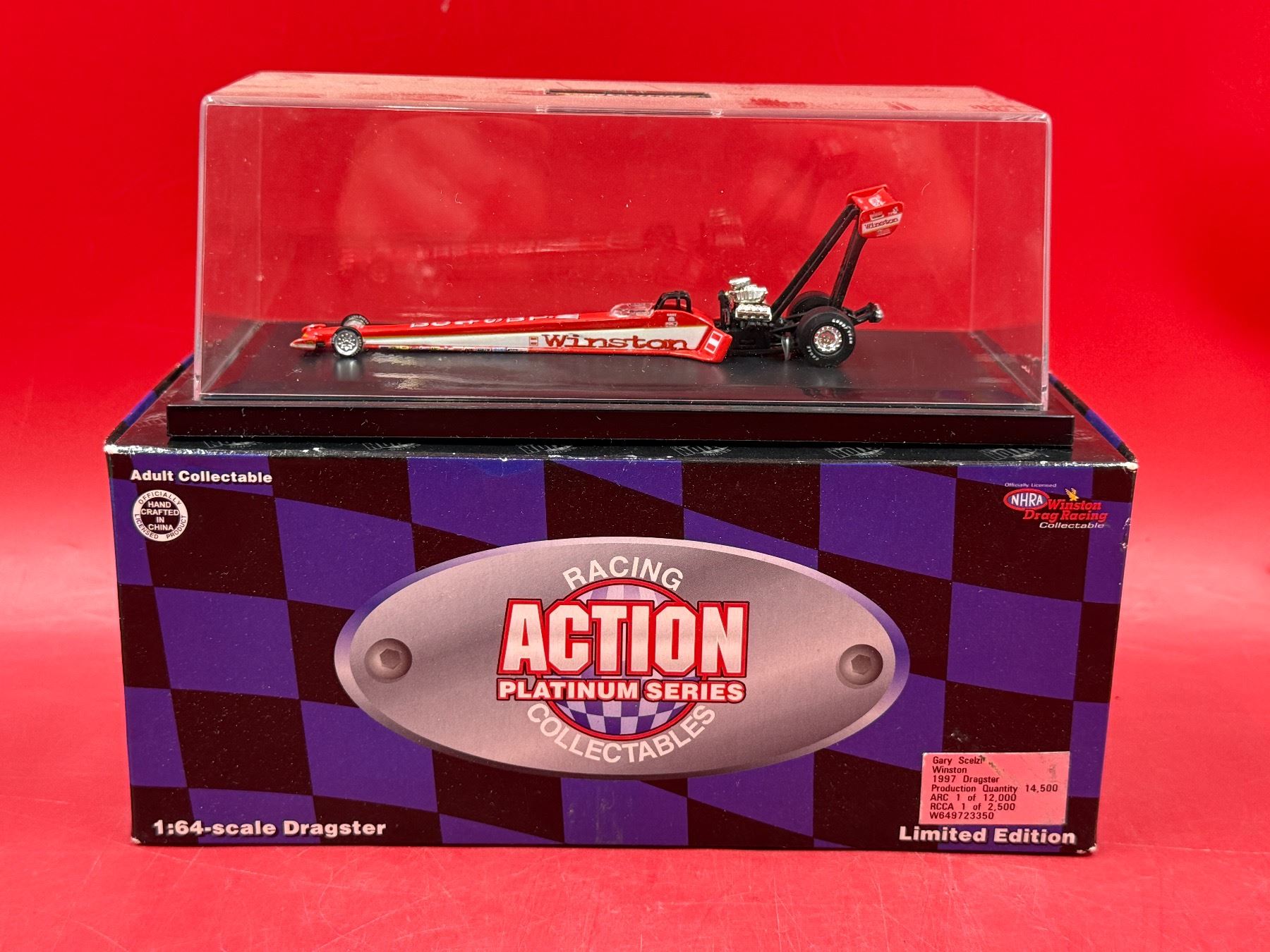 Action Platinum Series Racing Collectibles Handcrafted 1:64 Dragster