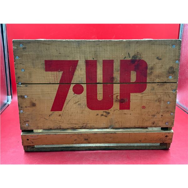 Wooden 7-Up Crate