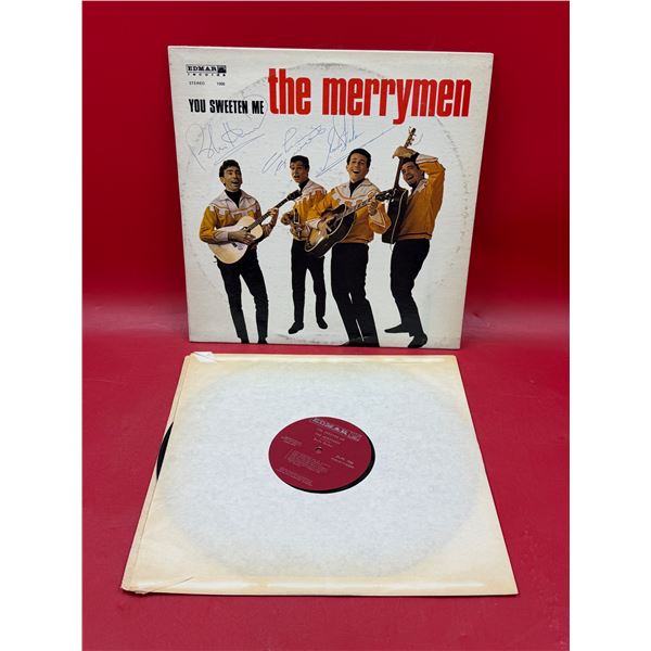 Autographed The Merrymen "You Sweeten Me" Vinyl Record