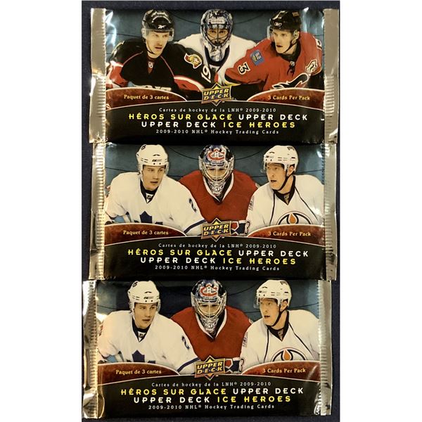 2009-10 UPPER DECK McDONALD'S NHL FOIL PACKS (3)