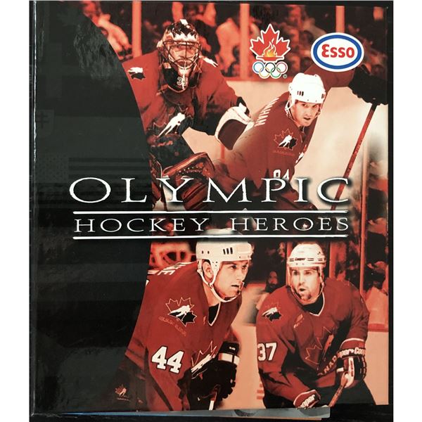 1998 ESSO OLYMPIC HOCKEY HEROES 60 CARD SET W/ BINDER