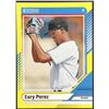 Image 1 : 2024 DONRUSS YELLOW PARALLEL EURY PEREZ ROOKIE CARD