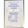 Image 2 : 1981 JOGO CFL BRIAN KELLY (HOF)