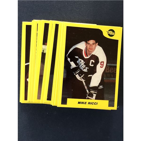 1989-90 PETERBOROUGH PETES (OHL) TEAM SET