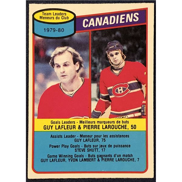 1980-81 O-PEE-CHEE GUY LAFLEUR (HOF)