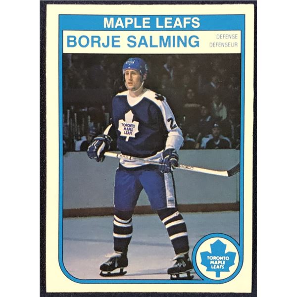 1982-83 O-PEE-CHEE BORJE SALMING (HOF)