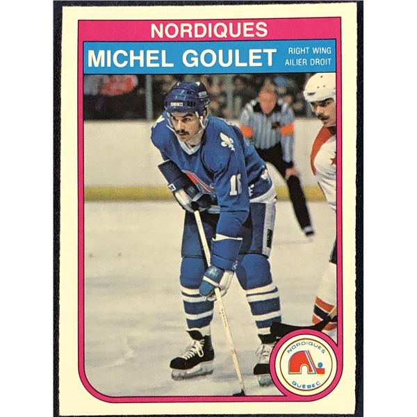 1982-83 O-PEE-CHEE MICHEL GOULET (HOF)