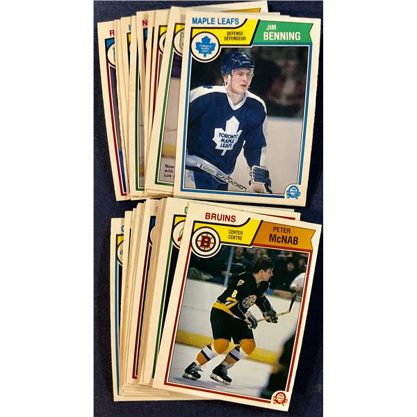 1983-84 O-PEE-CHEE HOCKEY COLLECTION (25)