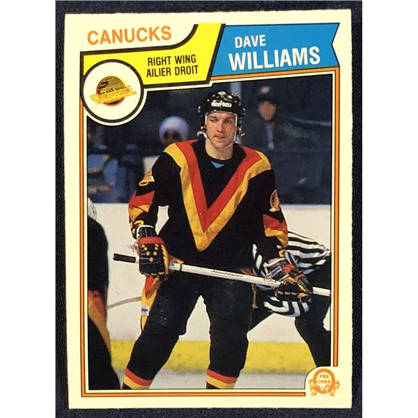 1983-84 O-PEE-CHEE TIGER WILLIAMS