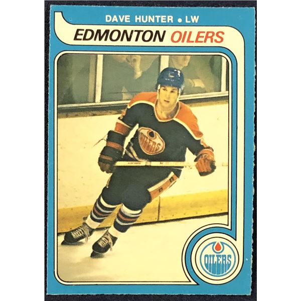 1979-80 O-PEE-CHEE DAVE HUNTER ROOKIE CARD