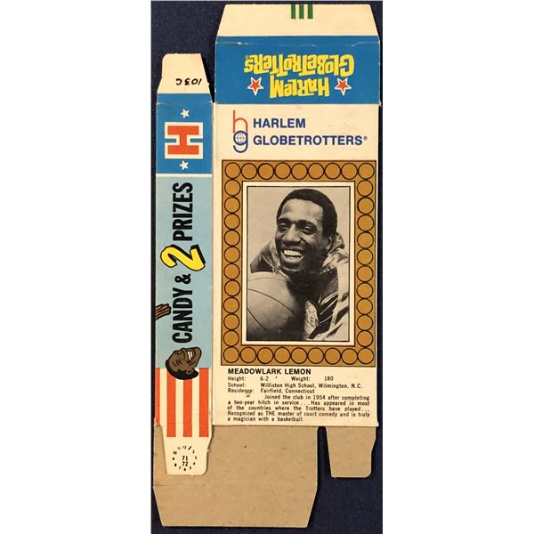 1971 PHOENIX CANDY HARLEM GLOBETROTTERS MEADOWLARK LEMON