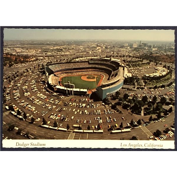 1985 MITOCK PUBLISHER DODGER STADIUM POST CARD