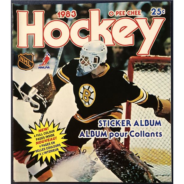 1983-84 O-PEE-CHEE HOCKEY STICKER ALBUM
