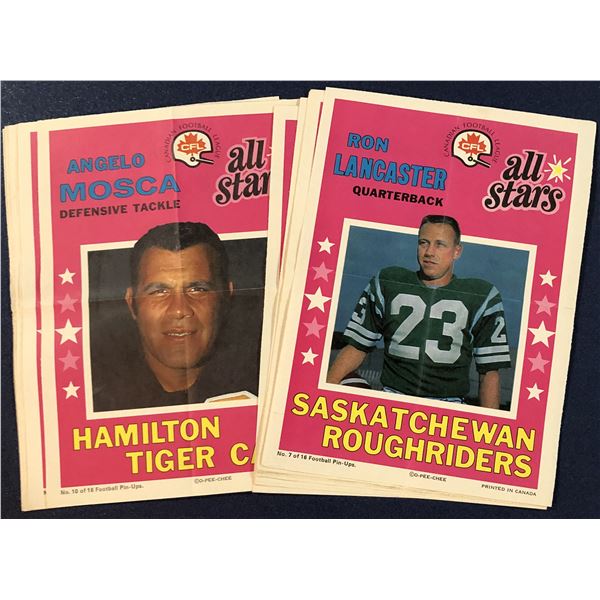 1971 O-PEE-CHEE CFL POSTER SET