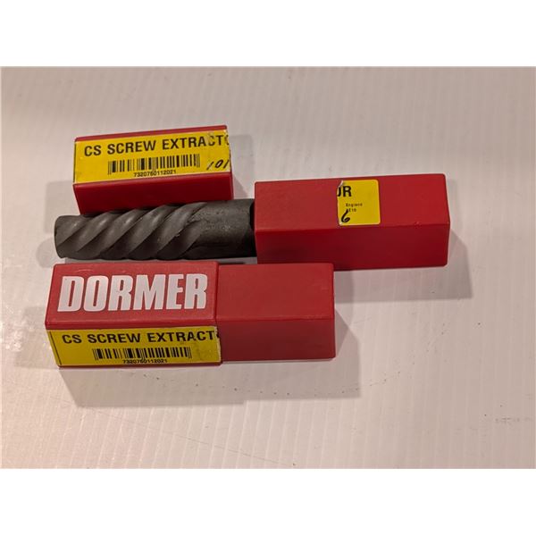 LOT DE 2 EXTRACTEURS DE VIS DORMER