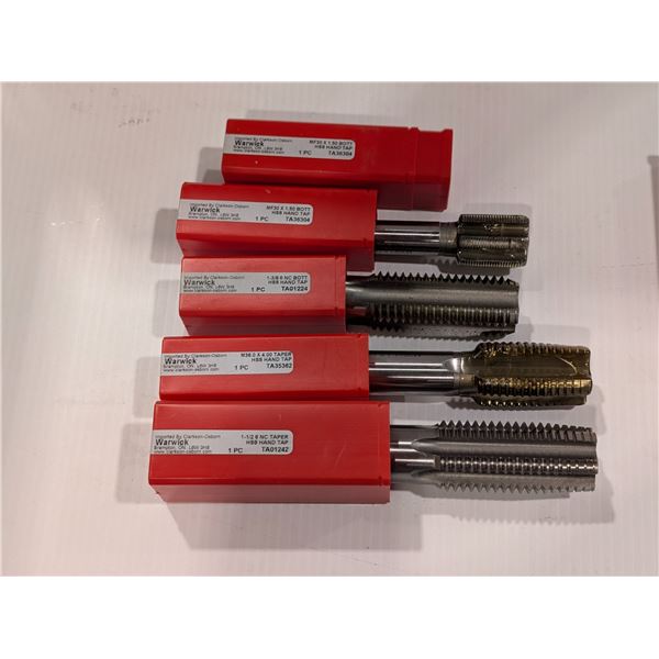 LOT DE 5 TAPS WARWICK ASST