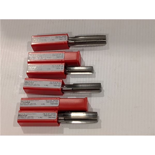 LOT DE 6 TAPS WARWICK ASST