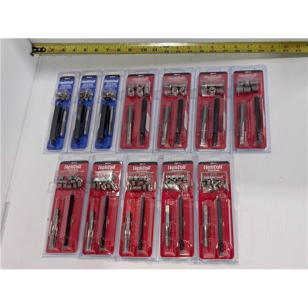 LOT DE 12 KITS DE RÉPARATION DE FILETS ASST