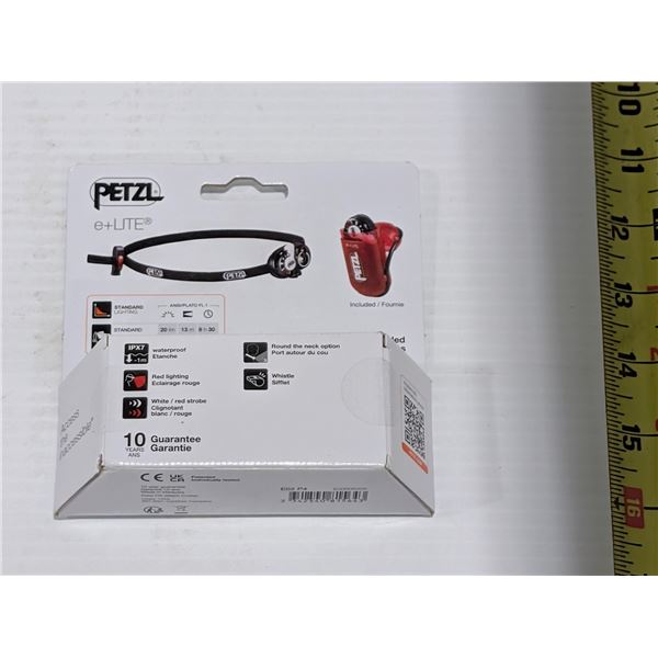 LAMPE DE TÊTE LED 40 LUMENS PETZL E+LITE