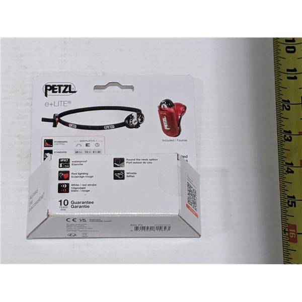 LAMPE DE TÊTE LED 40 LUMENS PETZL E+LITE