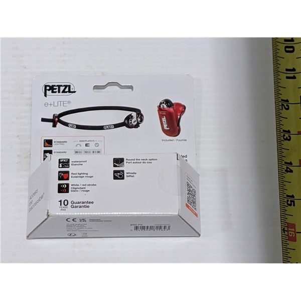 LAMPE DE TÊTE LED 40 LUMENS PETZL E+LITE