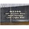 Image 3 : DOUBLE ROW LIGHT BAR LED 50" 228w NIGHTRIDER LEDS INC.