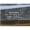 Image 3 : DOUBLE ROW LIGHT BAR LED 40" 240w NIGHTRIDER LEDS INC.