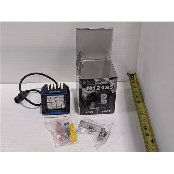 LAMPE PROJECTEUR LED 18w NIGHTRIDER #N1218S