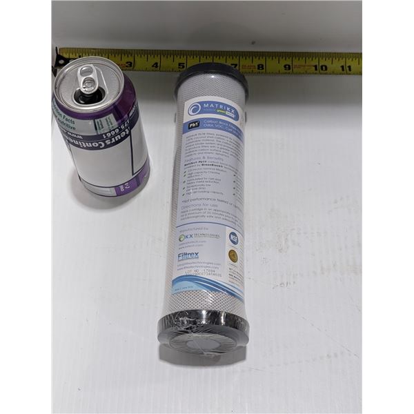 FILTRE À EAU CARBON BLOCK MATRIKX