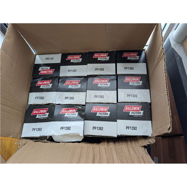 LOT DE 12 FILTRES DIESEL  BALDWIN #PF1392