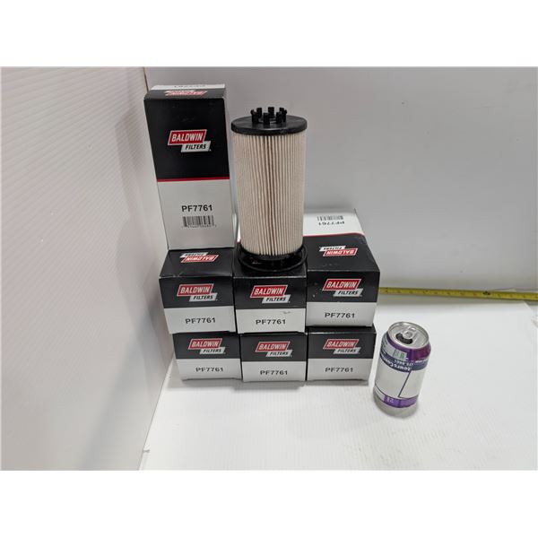 LOT DE 7 FILTRES DIESEL BALDWIN #PF7761