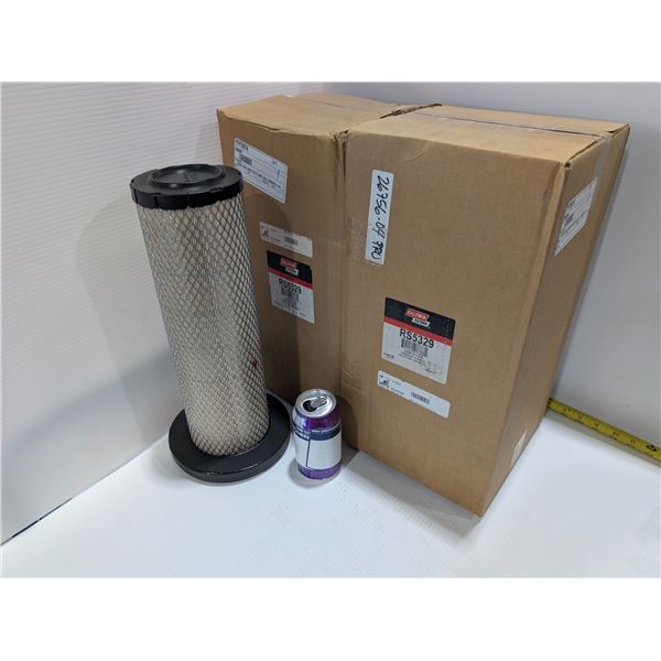 LOT DE 2 FILTRES À AIR BALDWIN #RS5329