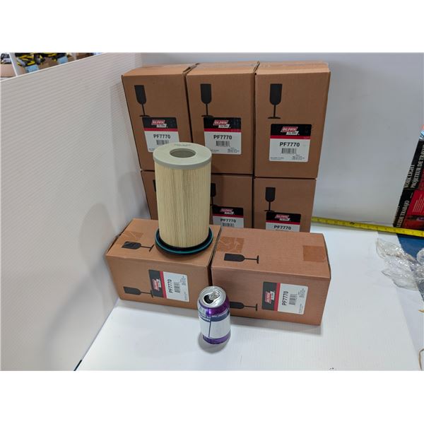 LOT DE 8 FILTRES DIESEL  BALDWIN #PF7770