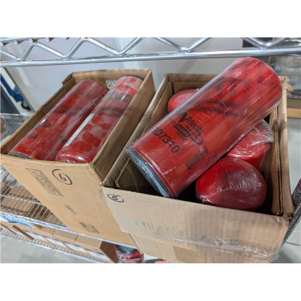 LOT DE 12 FILTRES À HUILE ASST BALDWIN #BD7310 & BD7155