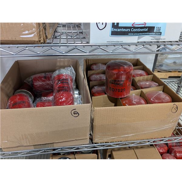 LOT DE 18 FILTRES ASST BALDWIN