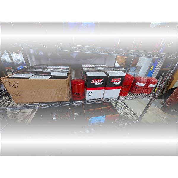 LOT DE 19 FILTRES ASST BALDWIN