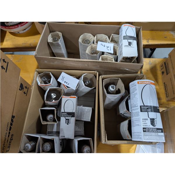 LOT DE 28 AMPOULES SYVANIA LUMALUX ASST
