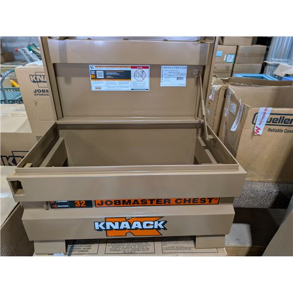 COFFRE DE CHANTIER 32"x19"x19" KNAACK #32 val:$1100