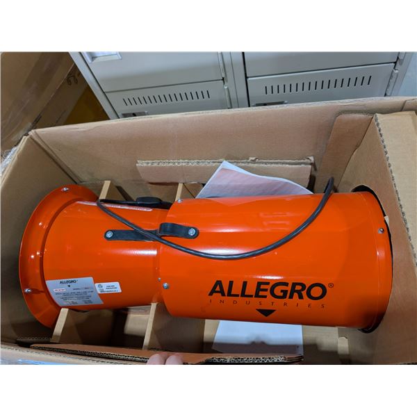 VENTILATEUR ANTIDÉFLAGRANT ALLEGRO #9514, 8", 1/3 CV, 890 pi³/min,  val:$3200