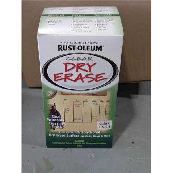 PEINTURE TABLEAU EFFAÇABLE À SEC FINI CLAIR RUST-OLEUM