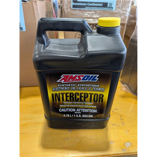 HUILLE SYNTHÉTIQUE 2 TEMPS  3.78L AMSOIL