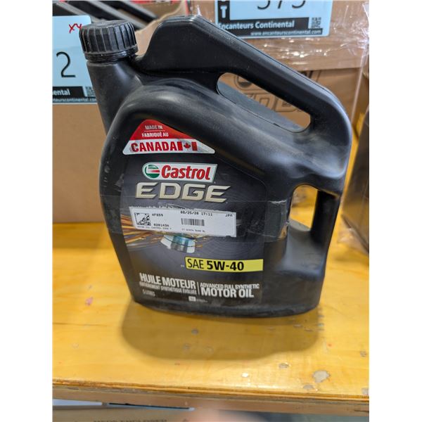 HUILLE SYNTHÉTIQUE SAE 5W-40 5L CASTROL EDGE