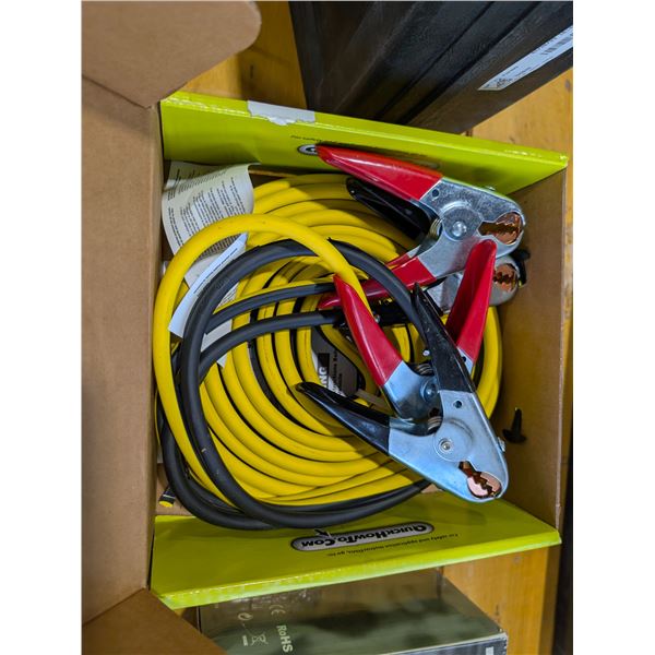 CABLE DE DÉMARRAGE 4ga 25' 500amp RESCUE