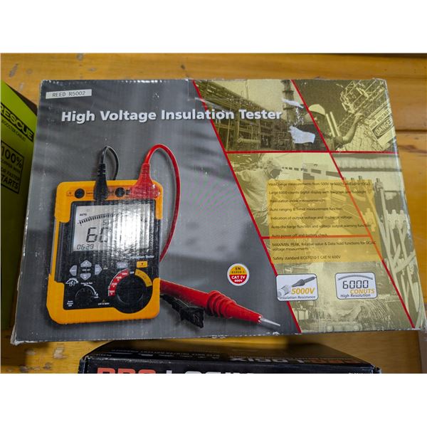 TESTEUR D'ISOLATION HAUTE TENSION REED#  R5002-NIST val:$1100