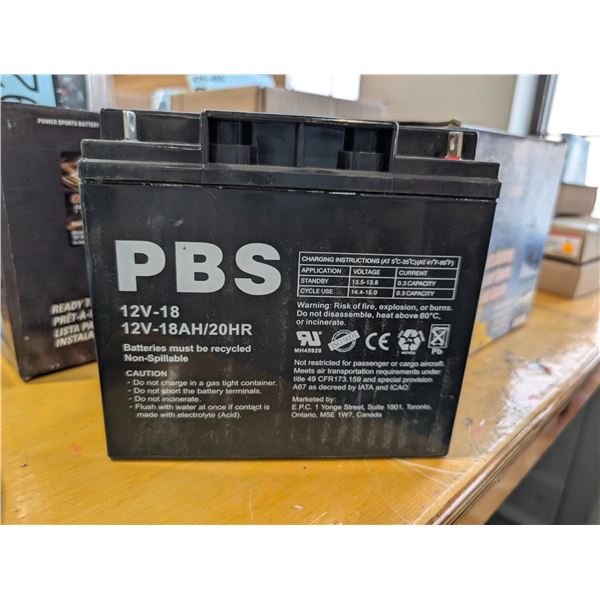 BATTERIE 12v-18 PBS