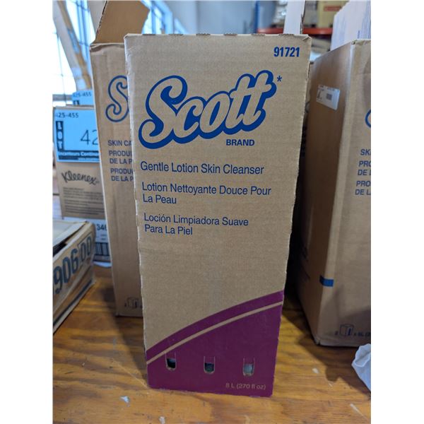 LOTION NETTOYANTE DOUCE POUR LA PEAU 8L SCOTT #91721