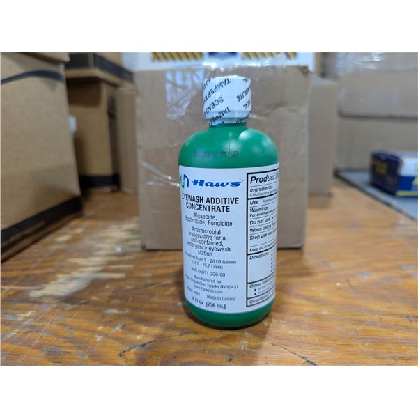 LOT DE 3 EYEWASH ADDITIVE CONCENTRATE 8oz HAWS
